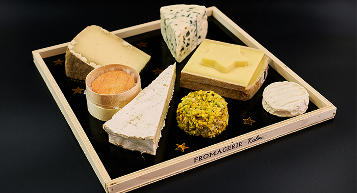 Plateau de Noël fromage et charcuterie, Fromagerie Kalou Marseille